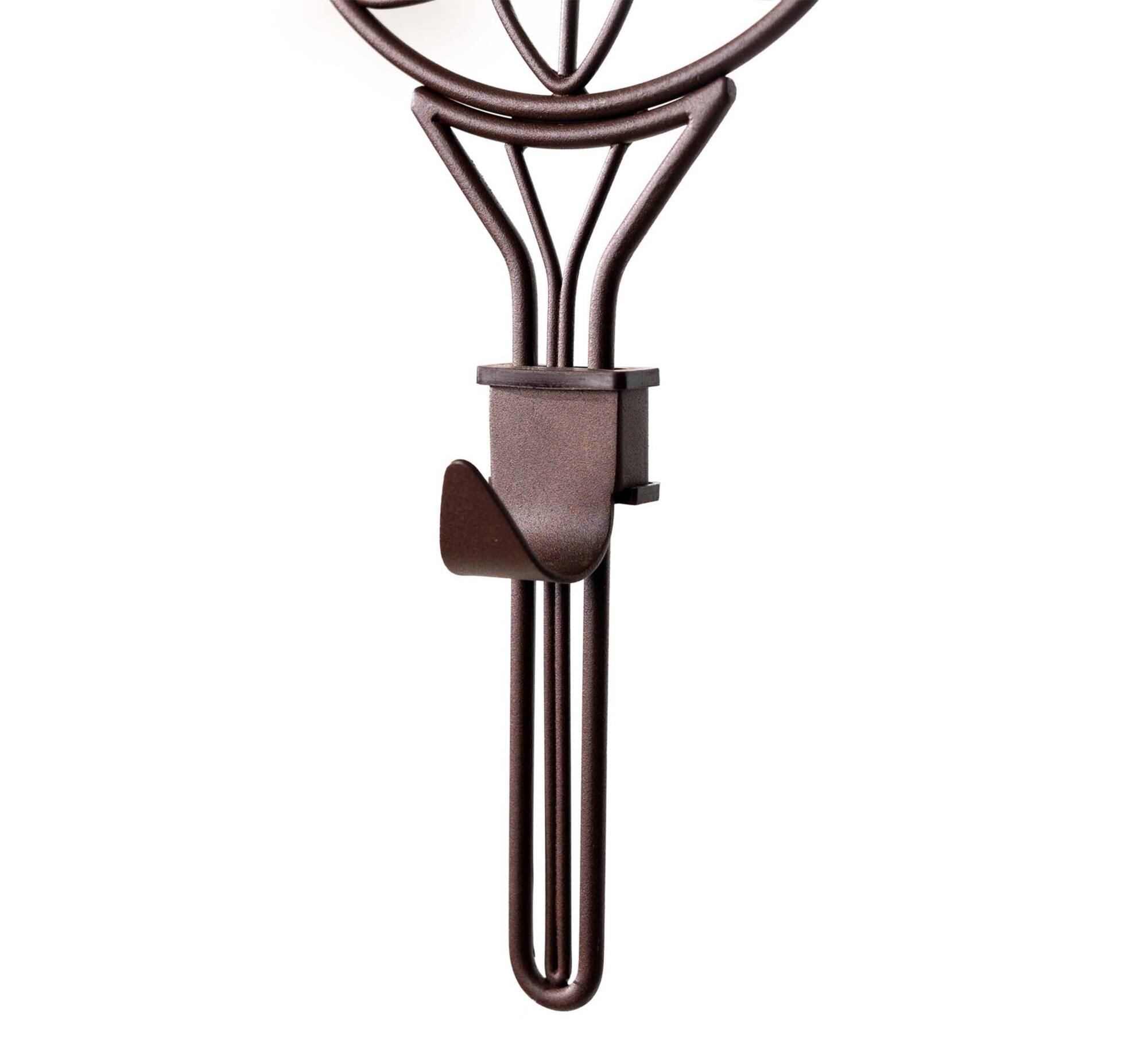 Village Lighting Flower Adjustable Wreath Hanger for Door